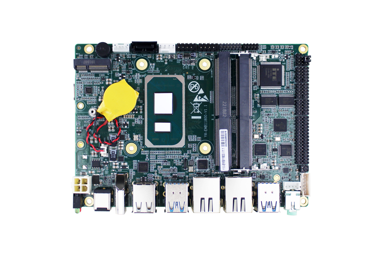 新品發布|板載Intel?Tiger Lake-U UP3 SoC CPU的3.5寸工業主板YW-EMB11800 新品發布|板載Intel?Tiger Lake-U UP3 SoC CPU的3.5寸工業主板YW-EMB11800